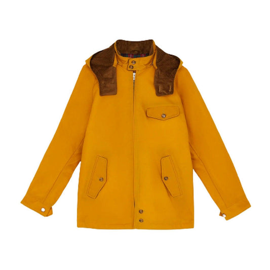 Giubbotti Uomo Baracuta - Wax Driver Jacket Waxed Cotton - Giallo