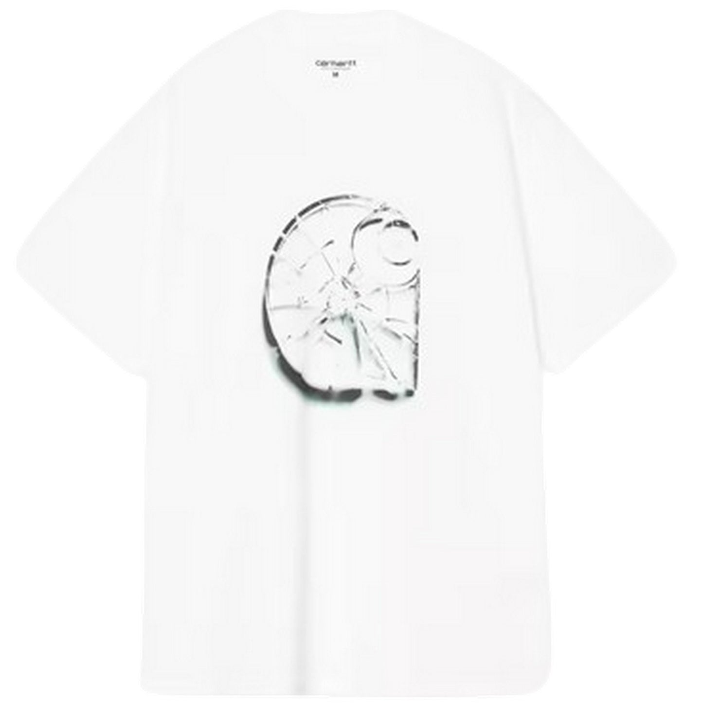 T-shirt Uomo Carhartt Wip - S/S Shattered T-Shirt - Bianco