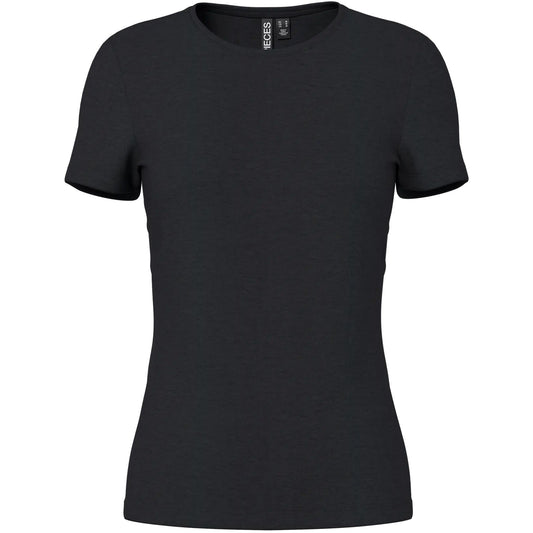 T-shirt Donna Pieces - Pcsirene Tee Jrs Noos - Nero