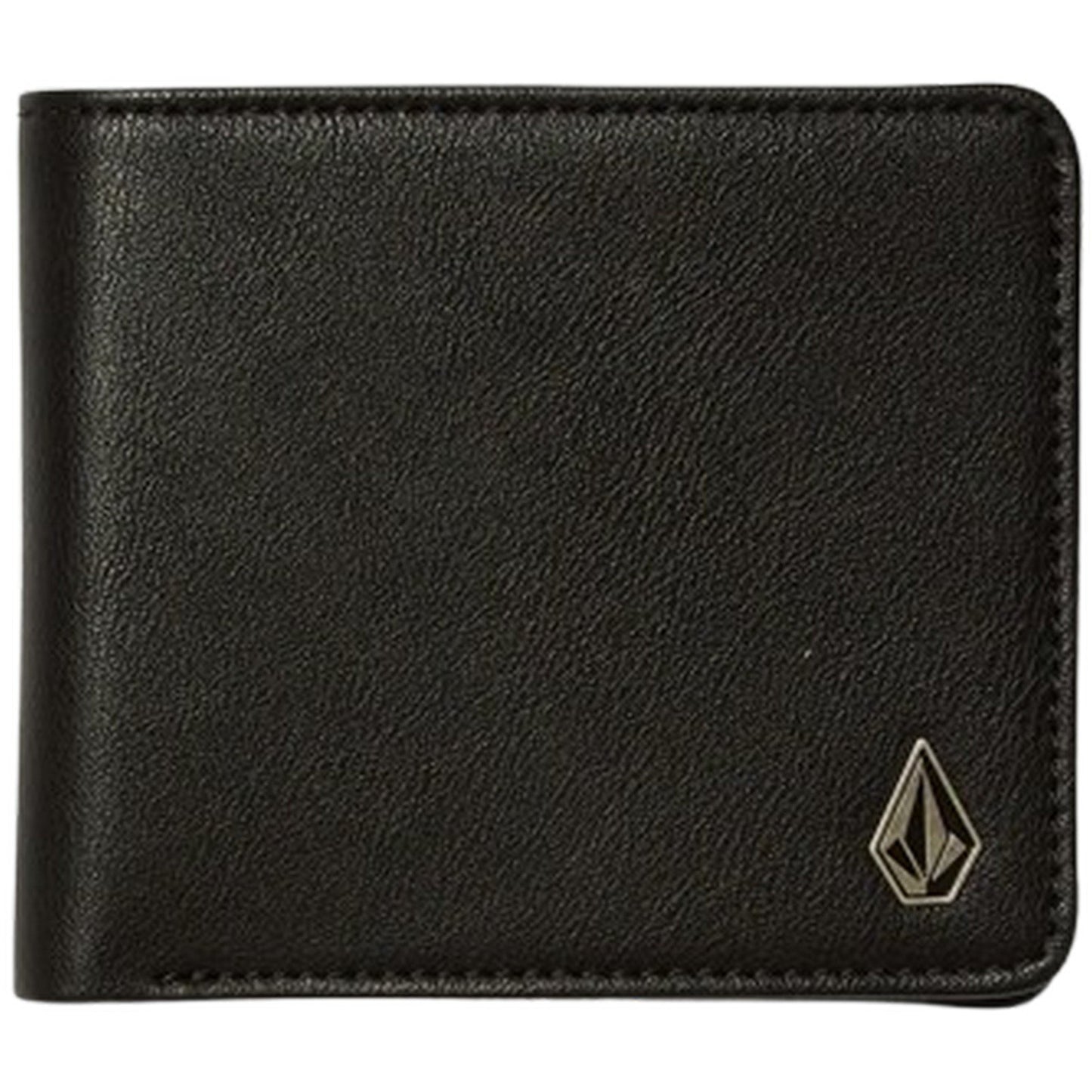 Portafogli Unisex Volcom - Slim Stone Pu Wallet S - Nero