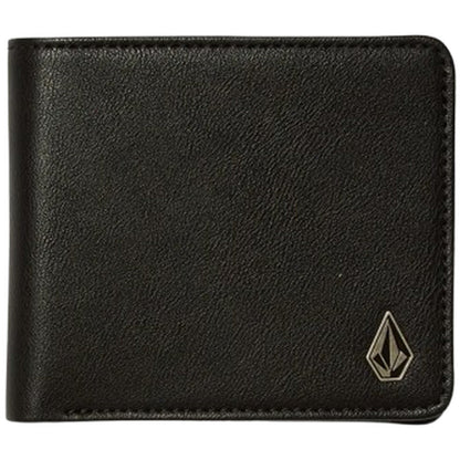 Portafogli Unisex Volcom - Slim Stone Pu Wallet S - Nero
