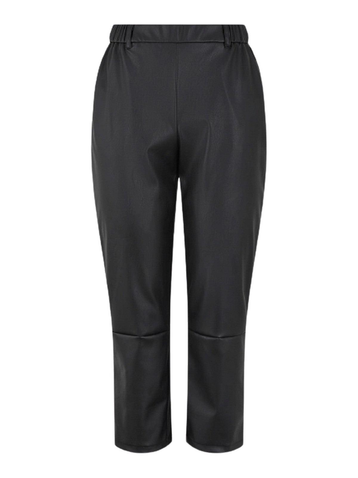 Pantaloni Donna Pieces - Salima Mw Cropped Pants Pb - Nero