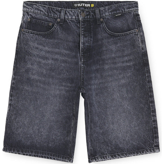 Pantaloncini Uomo Iuter - Loose Denim Shorts - Nero