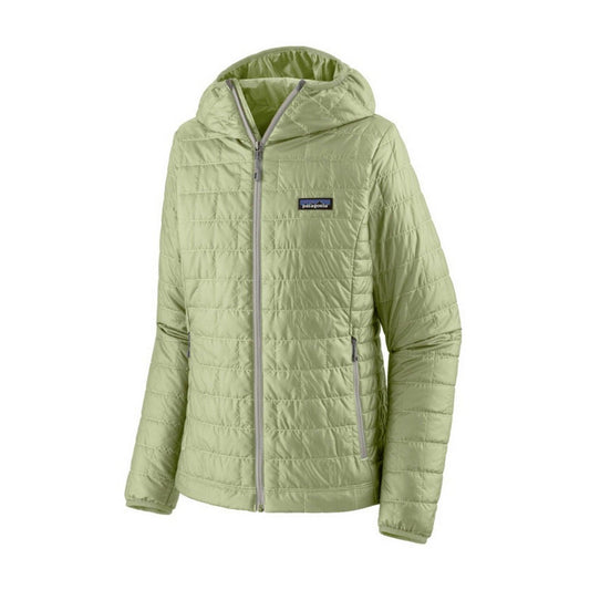 Felpe con cappuccio Donna Patagonia - W's Nano Puff Hoody - Verde