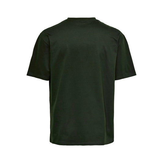 T-shirt Uomo Only & Sons - Onsfred Rlx Ss Tee Noos - Verde