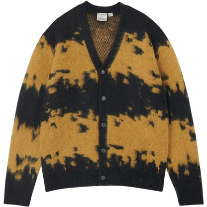 Cardigan Uomo Gramicci - Mohair Splatter Cardigan - Multicolore