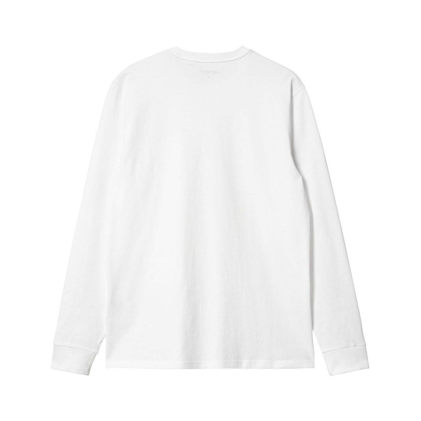 Maglie a manica lunga Uomo Carhartt Wip - L/S Pocket T-Shirt - Bianco