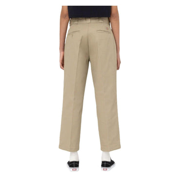 Pantalones de mujer Dickies - 874 Cropped W - Beige