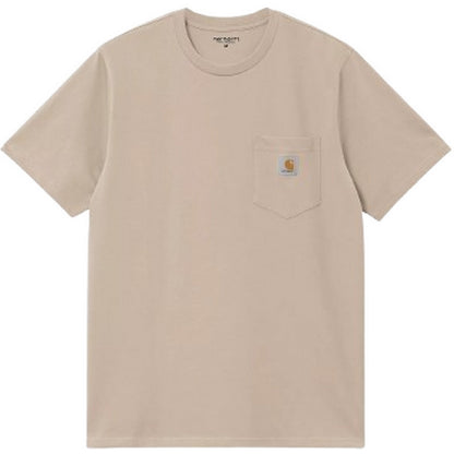 Carhartt Wip Men's T-shirt - S/S Pocket T-Shirt - White