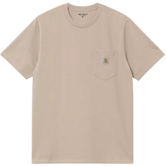 Carhartt Wip T-shirt pour hommes - T-shirt à poche S/S - Blanc