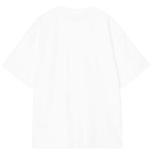 T-shirt Uomo Carhartt Wip - S/S WIP Label T-Shirt - Bianco