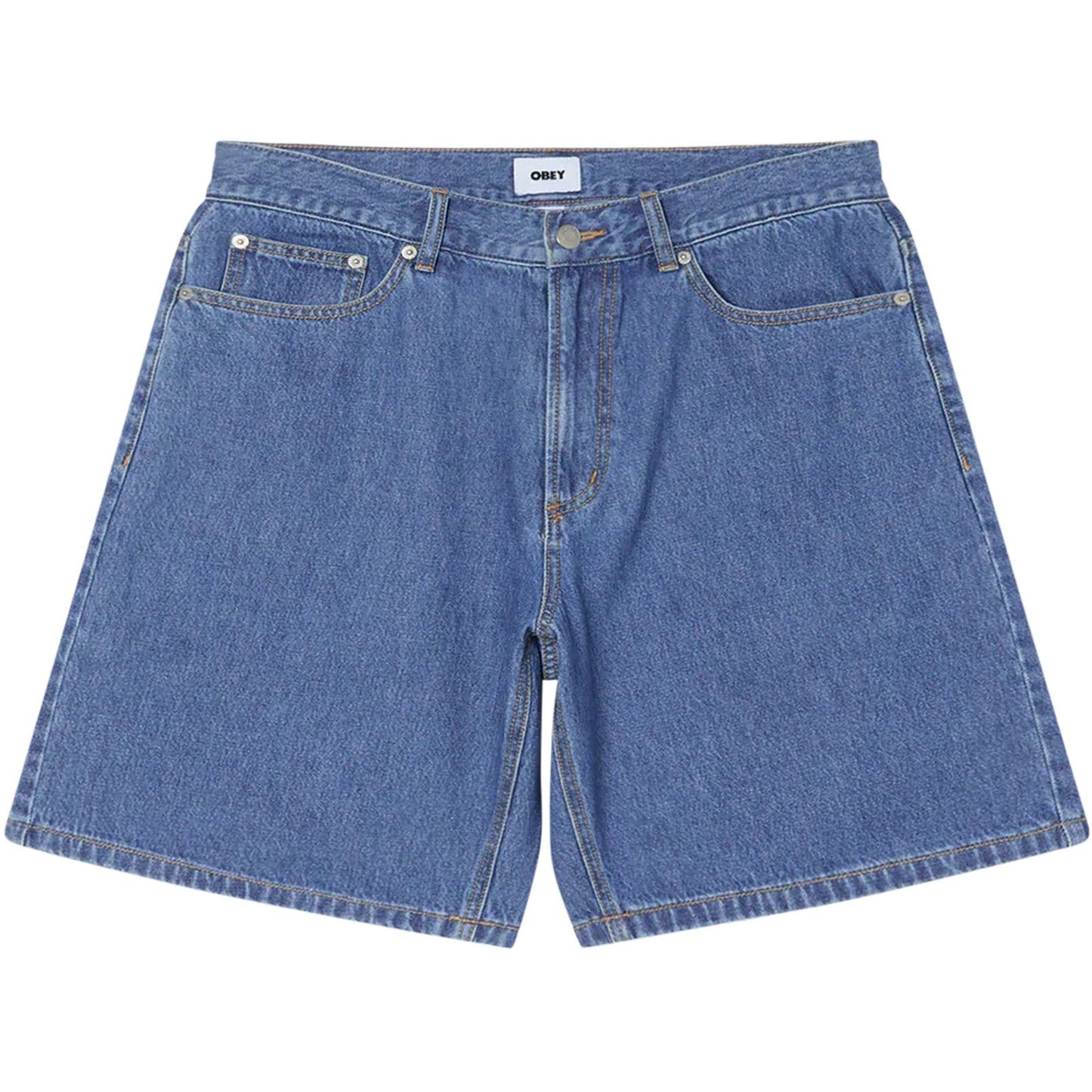 Pantaloncini Uomo Obey - Emerson Denim Short - Blu