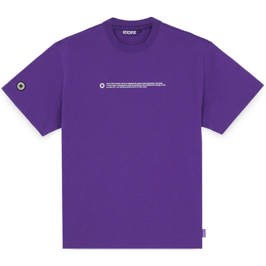 T-shirt Uomo Octopus - Outline Logo Tee - Viola