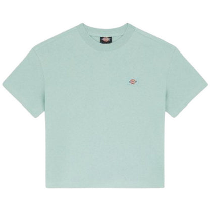 T-shirt Donna Dickies - Oakport Boxy Tee Ss W - Blu