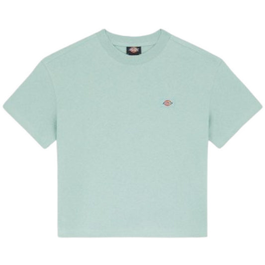 T-shirt Donna Dickies - Oakport Boxy Tee Ss W - Blu