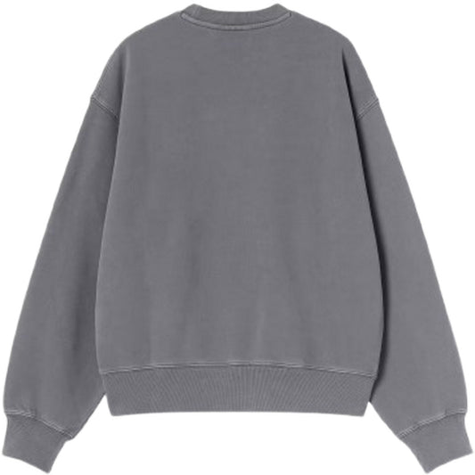 Felpe senza cappuccio Donna Carhartt Wip - W' Nelson Sweat - Grigio