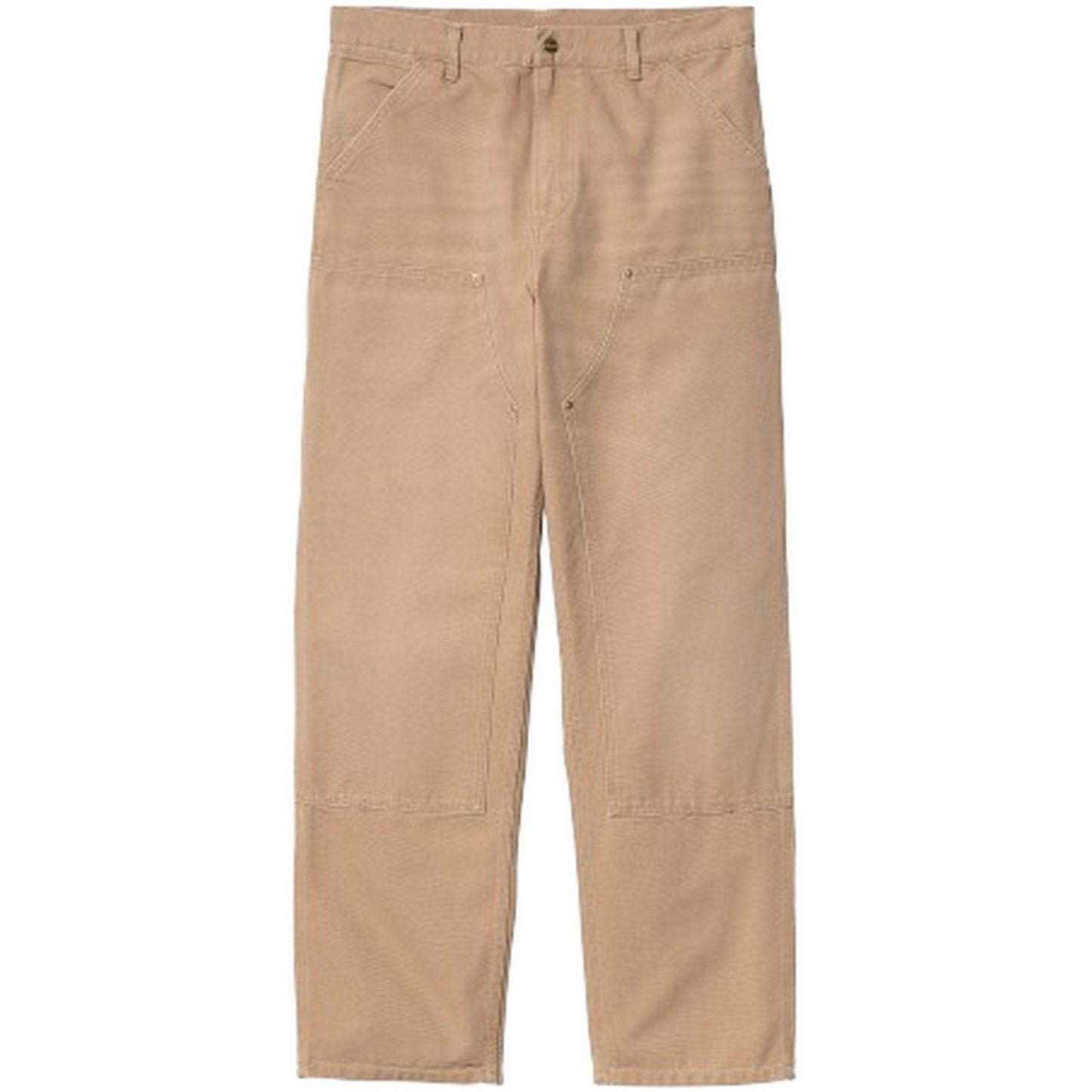 Pantaloni Uomo Carhartt Wip - Double Knee Pant Organic Cotton Dearborn Canvas - Beige