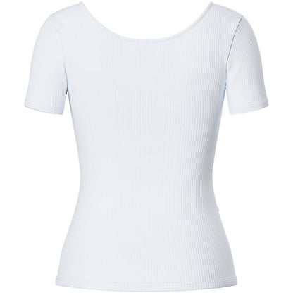 Canotte e top Donna Pieces - Pckitte Ss Top Noos Bc - Bianco