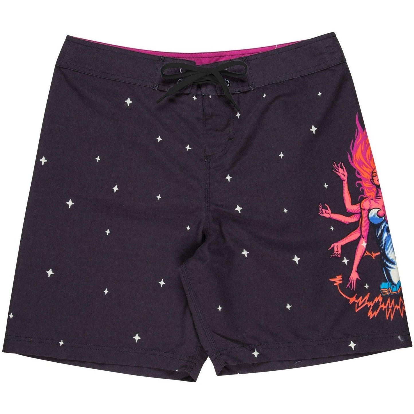 Pantaloncini e calzoncini Uomo Santa Cruz - Johnson Danger Zone 2 Boardshort - Nero