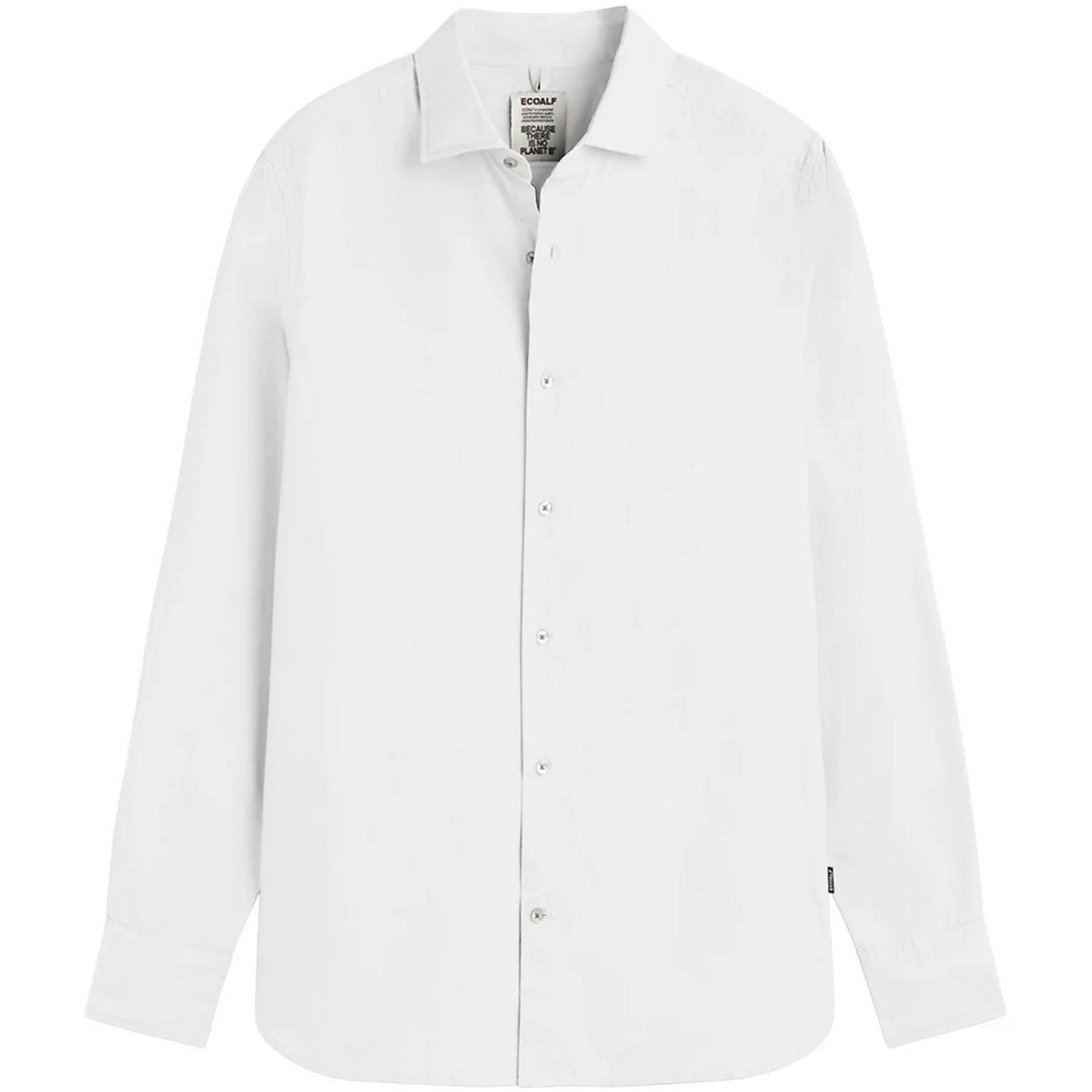 Camicie casual Uomo Ecoalf - Alfredo Linen Stripes Shirt Man - Bianco