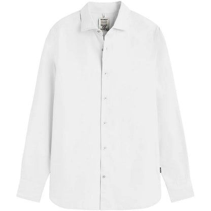 Camicie casual Uomo Ecoalf - Alfredo Linen Stripes Shirt Man - Bianco