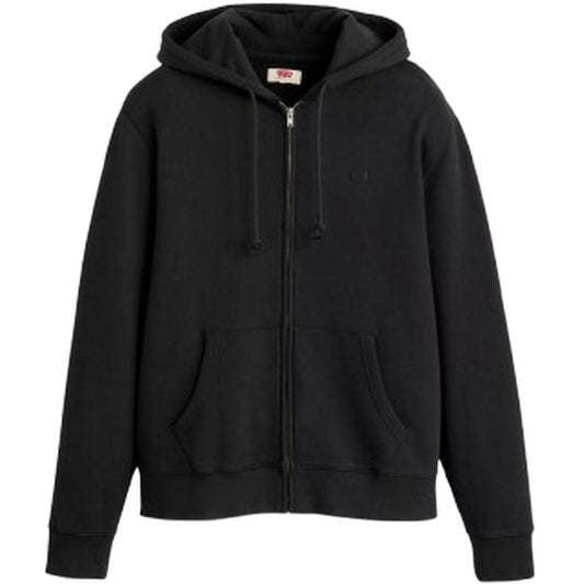 Maglie a manica lunga Uomo Levi's - The Original Hm Zip Up - Nero