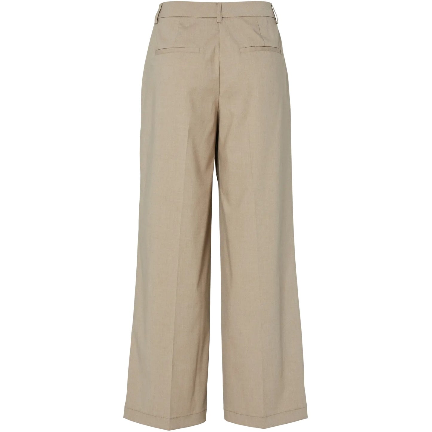 Pantaloni Donna Pieces - Pcrosa Hw Wide Pant Noos Bc - Grigio
