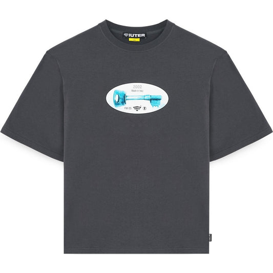 T-shirt Uomo Iuter - Key Tee - Grigio
