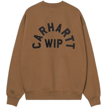 Felpe senza cappuccio Uomo Carhartt Wip - Arch Script Sweat - Marrone