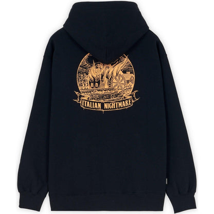 Felpe con cappuccio Uomo Propaganda - Burn Hoodie - Nero