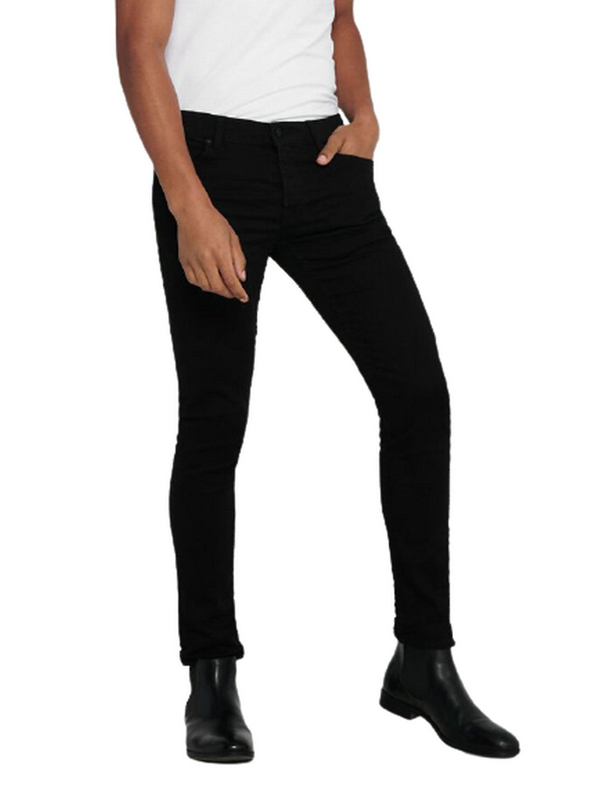 Jeans Uomo Only & Sons - Onsloom Life Black Dcc 0448 Noos - Nero