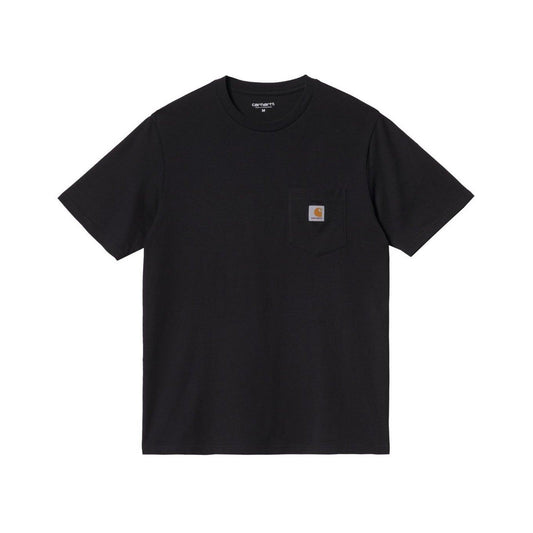 T-shirt Uomo Carhartt Wip - S/S Pocket T-Shirt - Nero