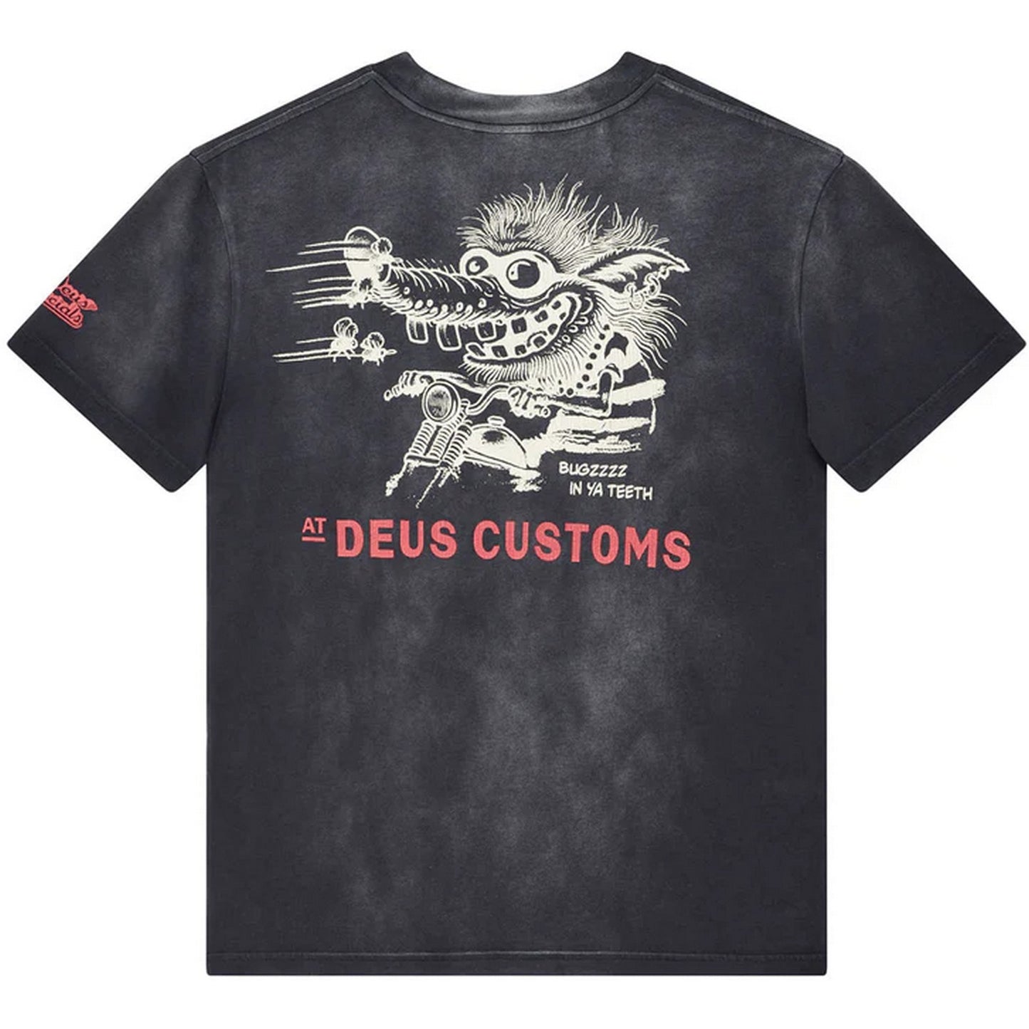 T-shirt Uomo Deus Ex Machina - Bugzzz Tee - Nero