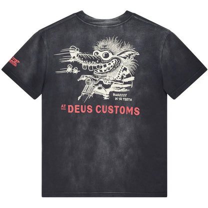 T-shirt Uomo Deus Ex Machina - Bugzzz Tee - Nero