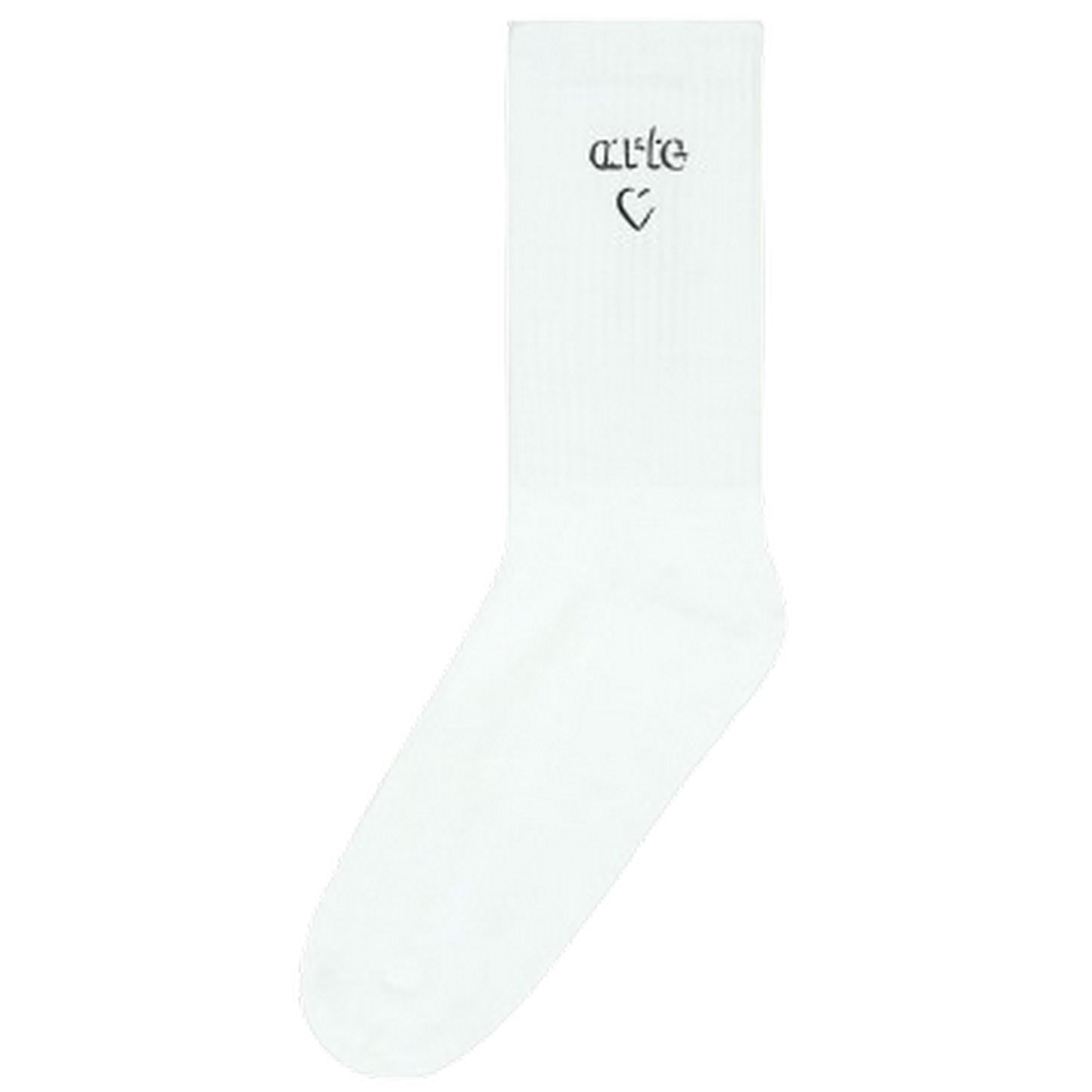 Calze Uomo Arte Antwerp - Heart Logo Socks - Bianco