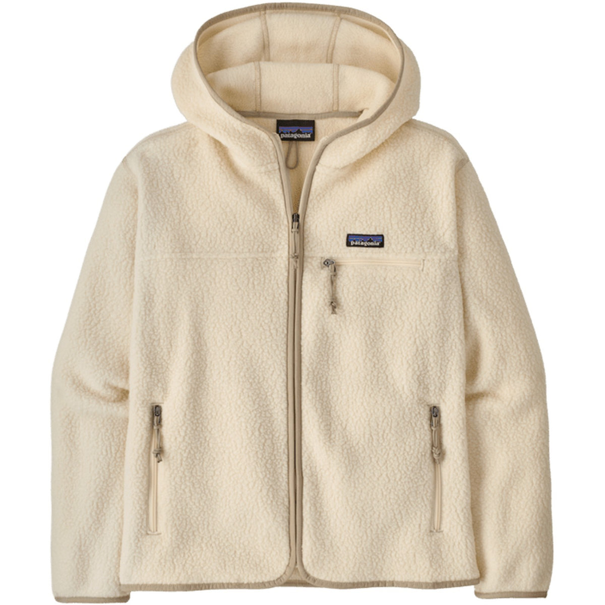 Felpe con cappuccio Donna Patagonia - W's Retro Pile Hoody - Bianco