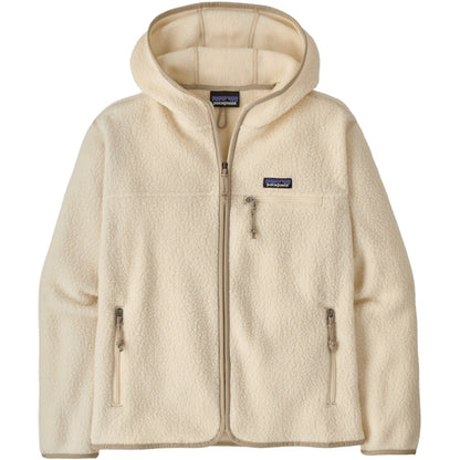 Felpe con cappuccio Donna Patagonia - W's Retro Pile Hoody - Bianco