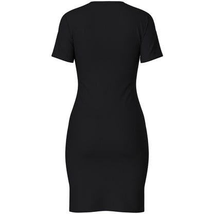 Vestiti casual Donna Pieces - Pcruka Ss Dress Noos Bc - Nero