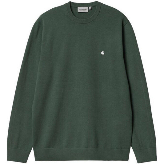 Maglie Uomo Carhartt Wip - Madison Sweater - Verde