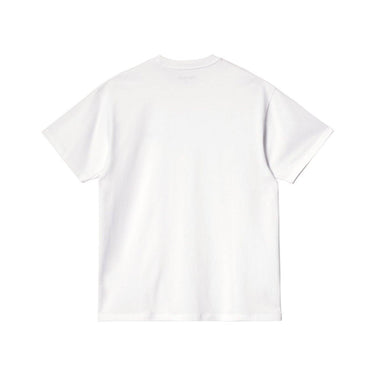 T-shirt męski Carhartt Wip – S/S American Script – Biały