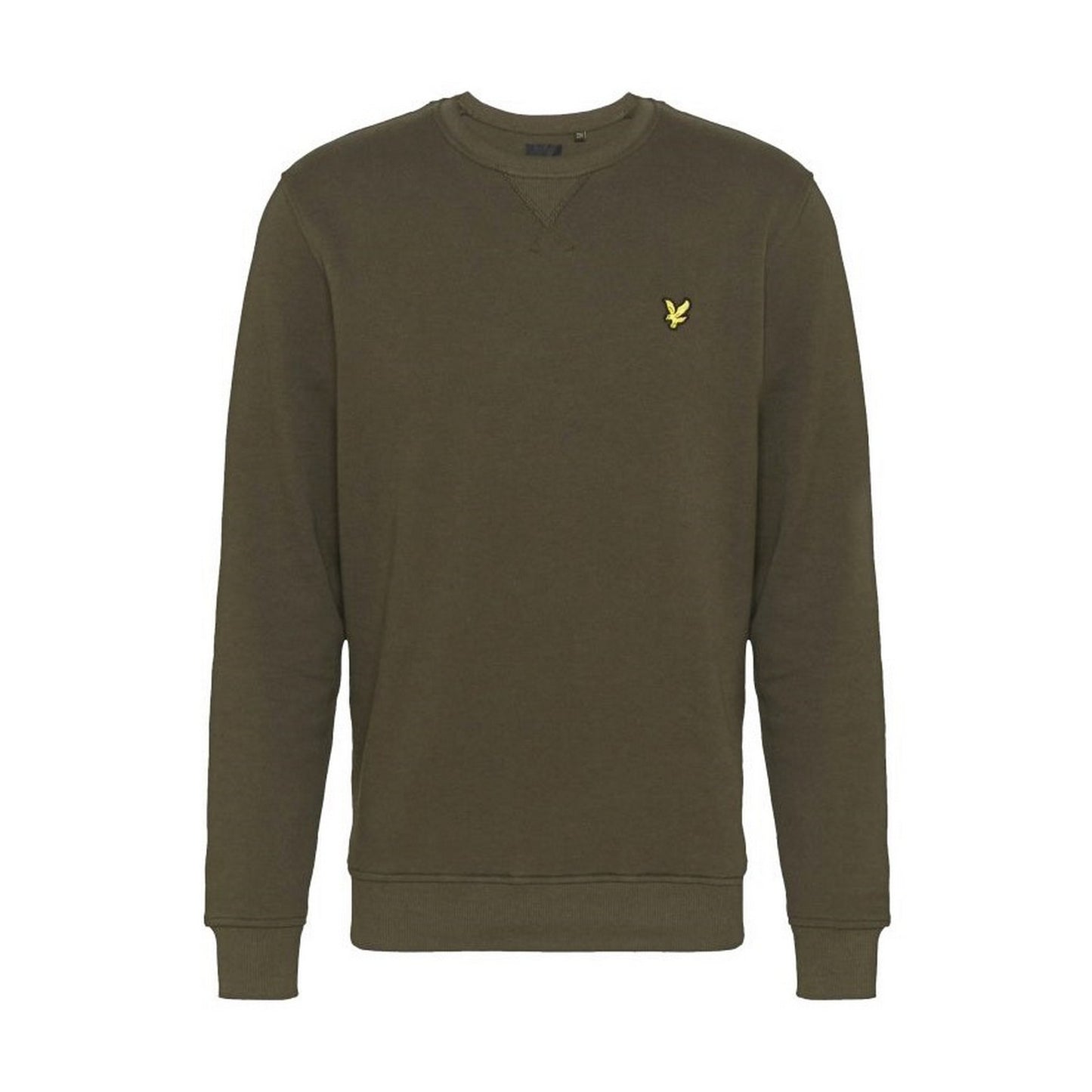 Felpe senza cappuccio Uomo Lyle & Scott - Brushed Back Crew Neck Sweatsh - Verde