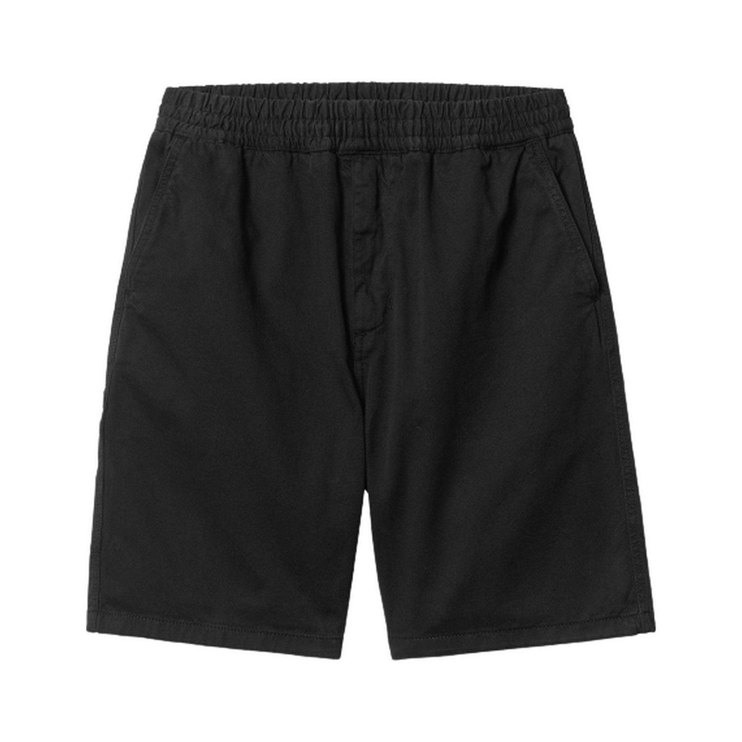 Bermuda Uomo Carhartt Wip - Flint Short - Nero