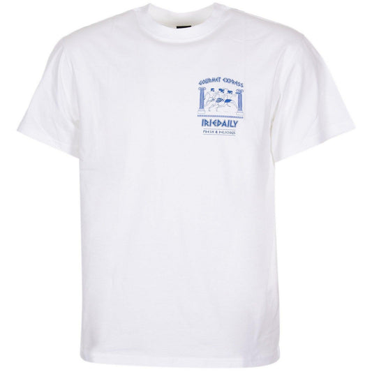 T-shirt Uomo Iriedaily - Gourmet Express Tee - Bianco