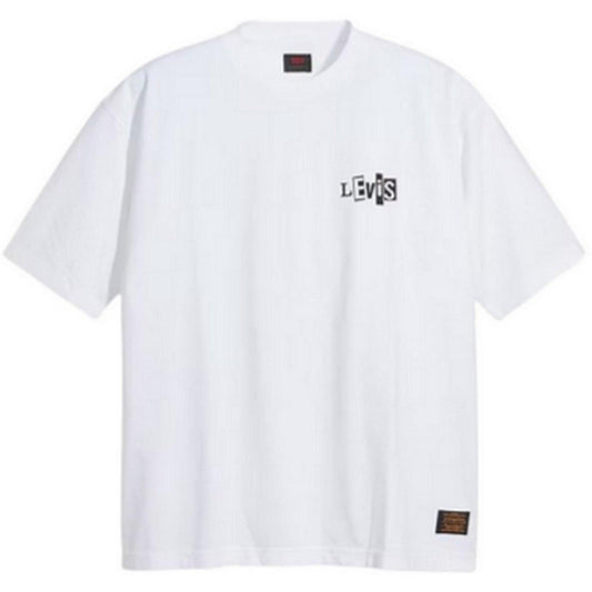 T-shirt Uomo Levi's - Levi's Skate Men's Graphic Boxy Tee - Bianco