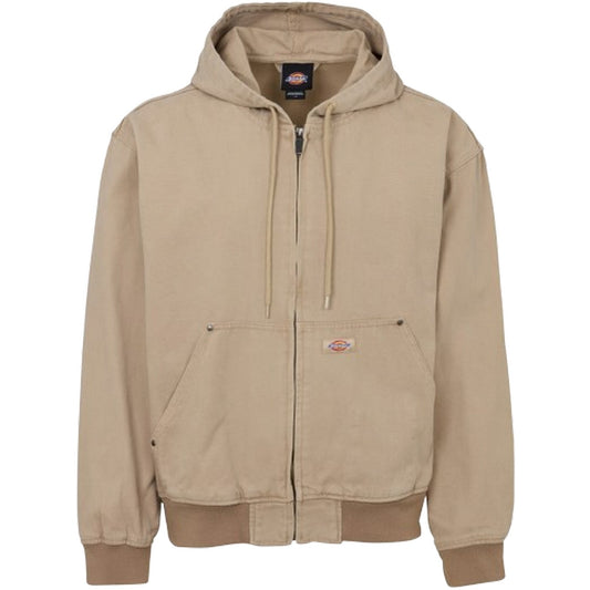 Giacche Uomo Dickies - Unlined Canvas Hooded Bomber - Beige