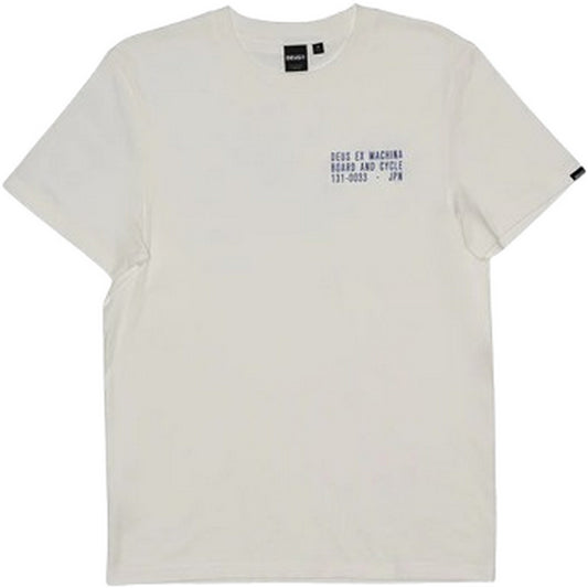 T-shirt Uomo Deus Ex Machina - Recoil Tee - Bianco