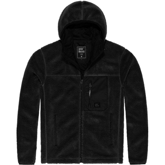 Giacche Uomo Vintage Industries - Dustin lined sherpa fleece - Nero