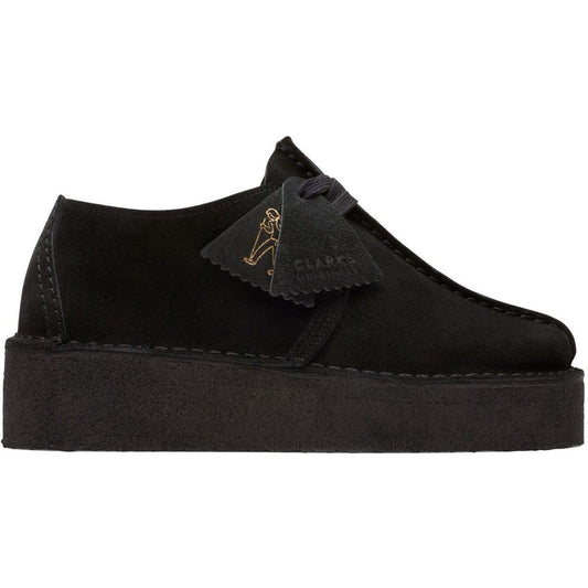 Sneaker Donna Clarks - Trek Wedge - Nero