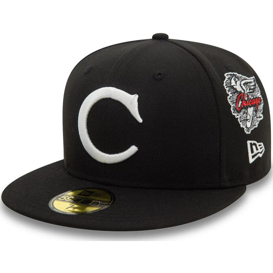 Cappellini da baseball Unisex New Era - Mlb Coops Patch 59Fifty® - Nero