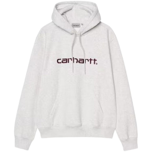 Felpe con cappuccio Uomo Carhartt Wip - Hooded Carhartt Sweat - Grigio